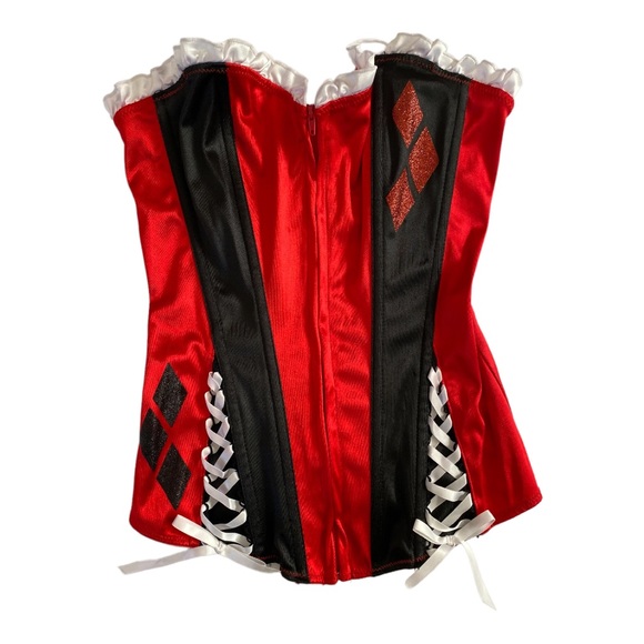 DC Comics Other Harley Quinn Corset Costume Size S Poshmark